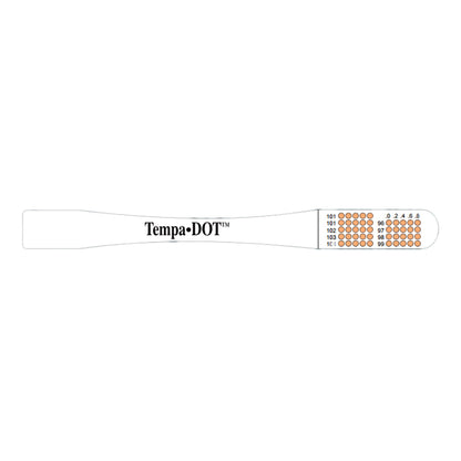 THERMOMETER, ORAL TEMPA DOT N/S (100/BX 20BX/CS)