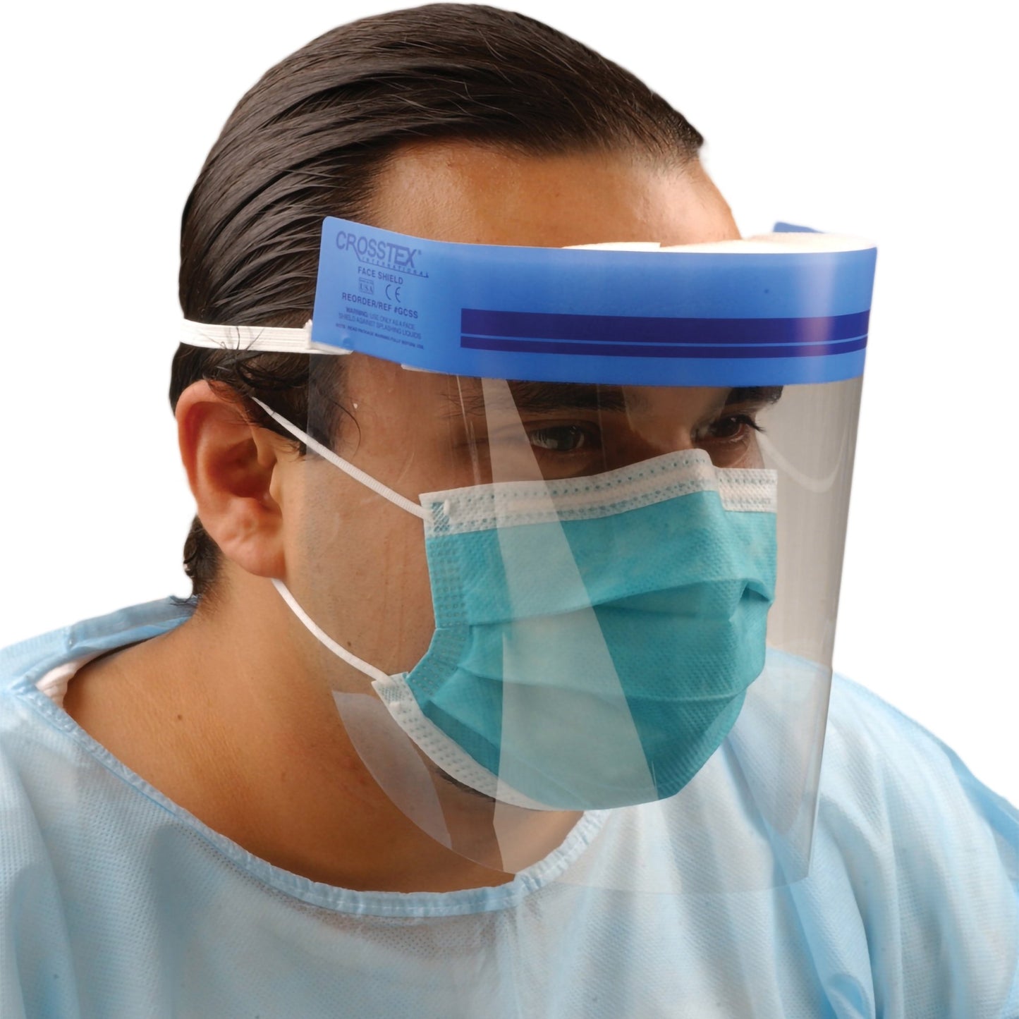 <ul><li>1½-inch vented foam headband for increased airflow and comfort</li><li>Anti-fog treated