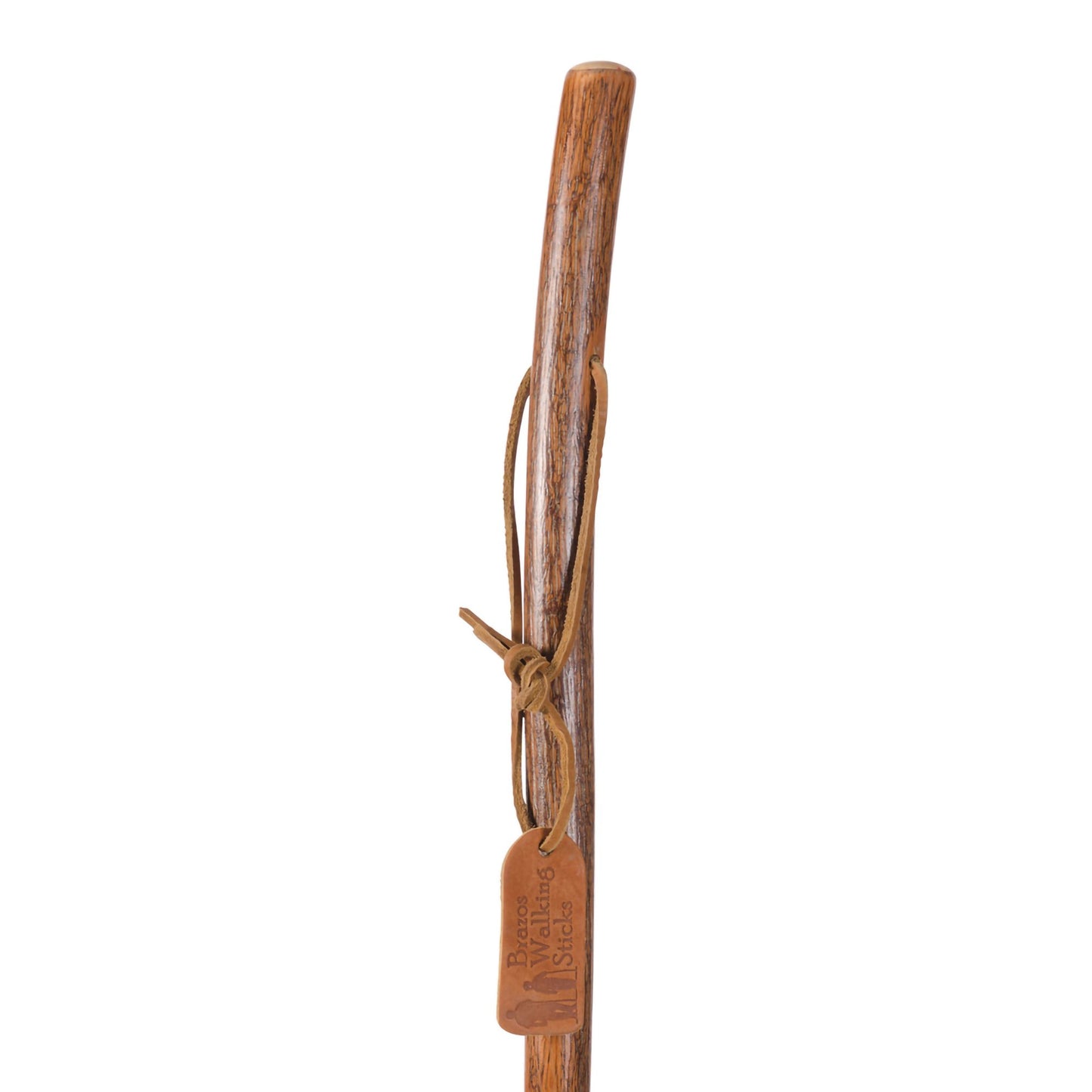 STICK, WALKING WOOD BRAZOS FREE FORM HICKORY 58"