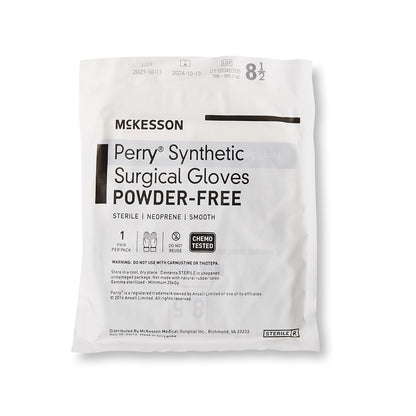 GLOVE, SURG NPRN 8.5 STR2 SMTHCHEMO (50PR/BX 4BX/CS)
