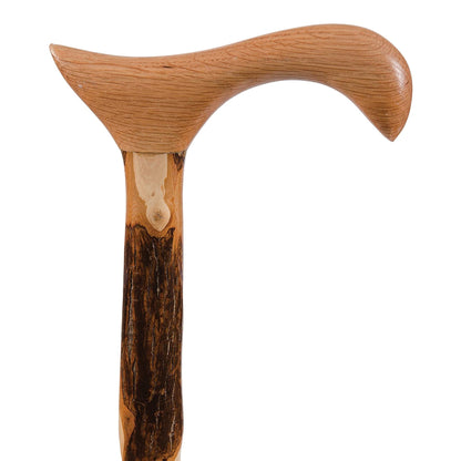 CANE, WOOD BRAZOS 37 DERBY HANDLE TWISTED 37"