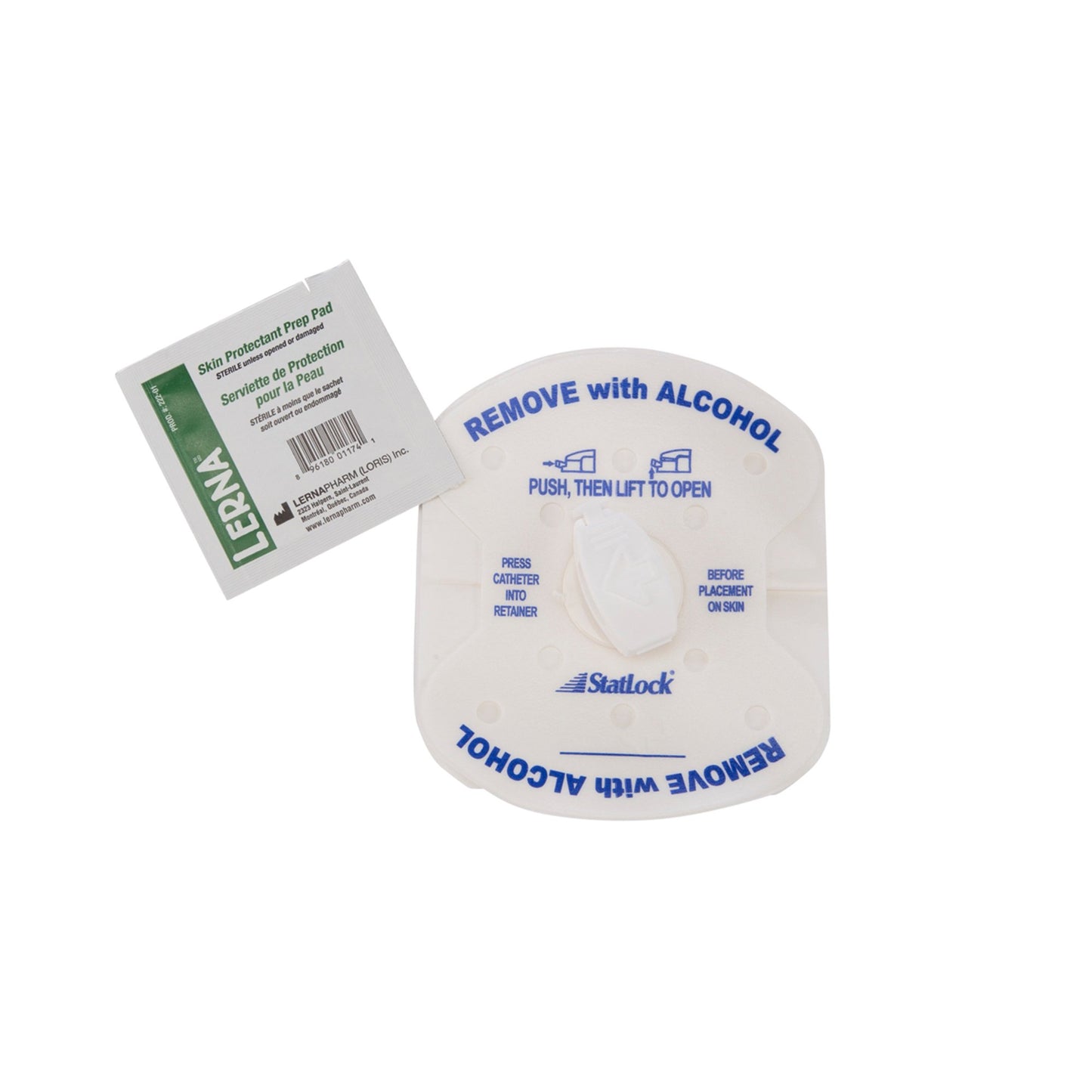 CATH SECURE, STATLOCK FOLEY SWIVEL SIL PET (25/BX) BARD