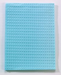TOWEL, 3PLY BLU 13X18 (500/CT)