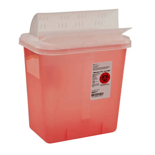 CONTAINER, SHARPS RED 2GL (20/CS)