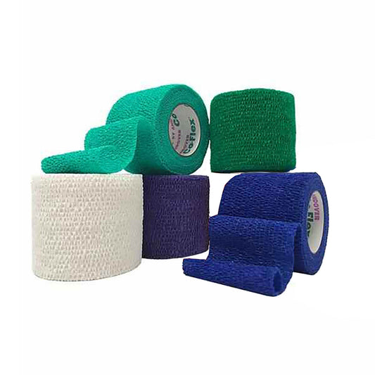 BANDAGE, CO-FLEX LF RAINBOW 2"X5YDS (36/CS)