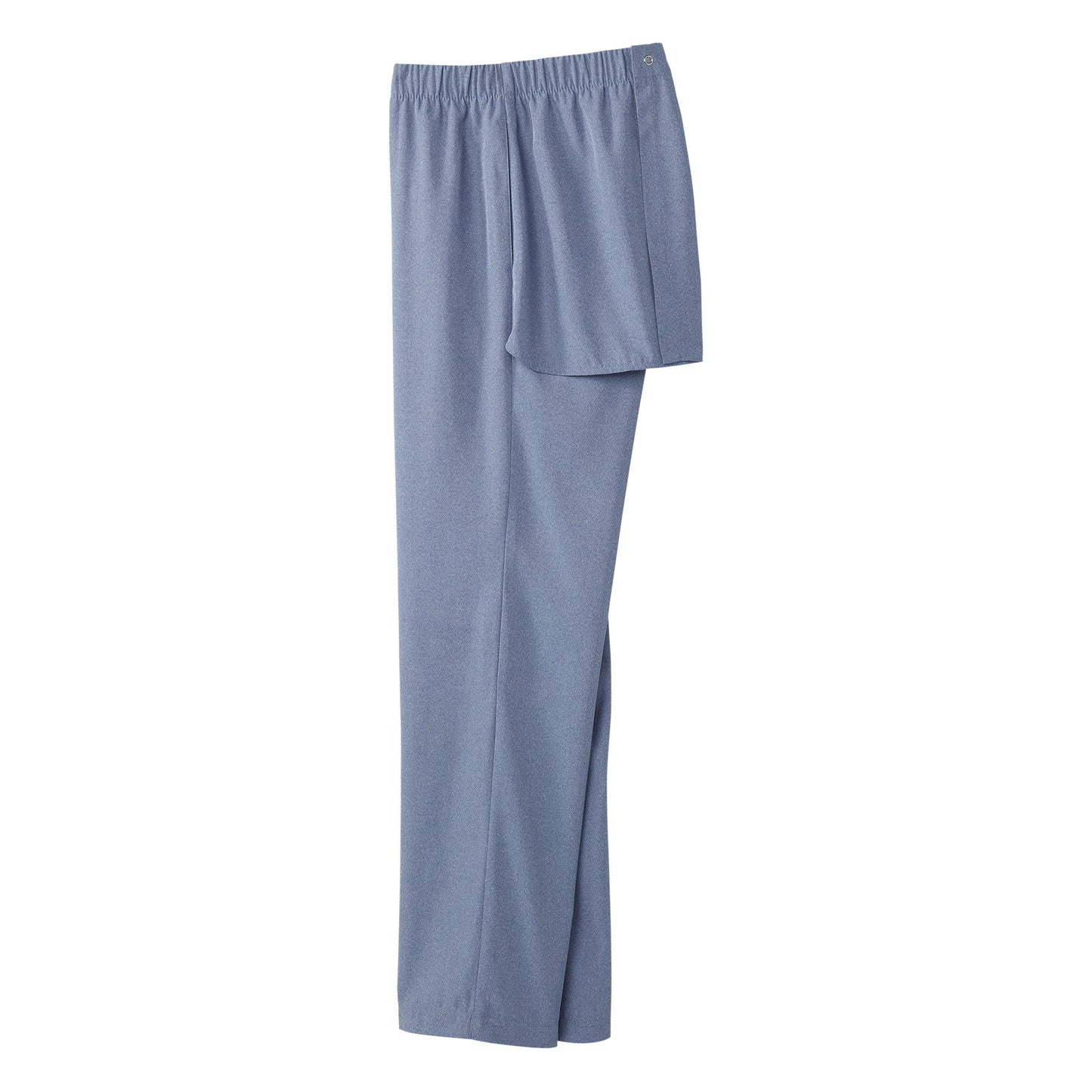 PANTS, GABARDINE OPEN BACK WMNS HEATHER BLU SM
