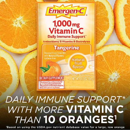 EMERGEN-C, DRINK MIX TANGERINE(30/BX) 9ALCCP
