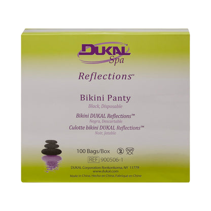 PANTY, UNDERGARMENT SPA BLK (1/BG 100BG/BX 10BX/CS)