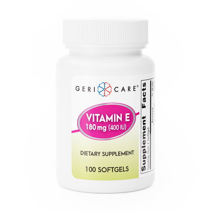 VIT E, SFT GEL 400IU (100/BT 12/CS)