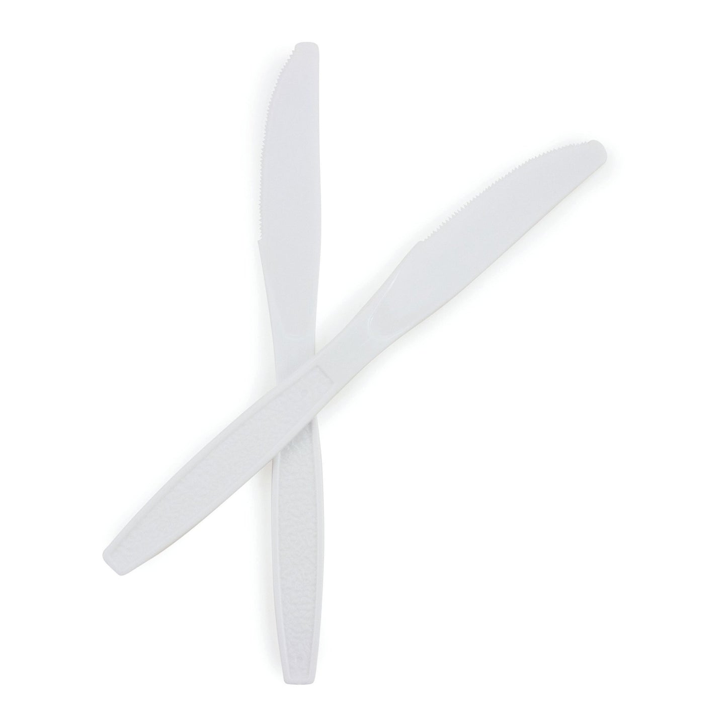 KNIFE, PLASTIC HVY WGHT WHT (1000/CS)