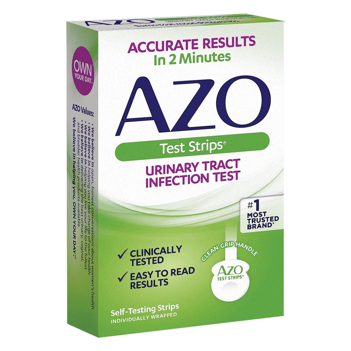 AZO TEST STRIPS, URINARY TRACTINFECTION (3/BX)