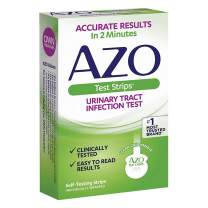 AZO TEST STRIPS, URINARY TRACTINFECTION (3/BX)