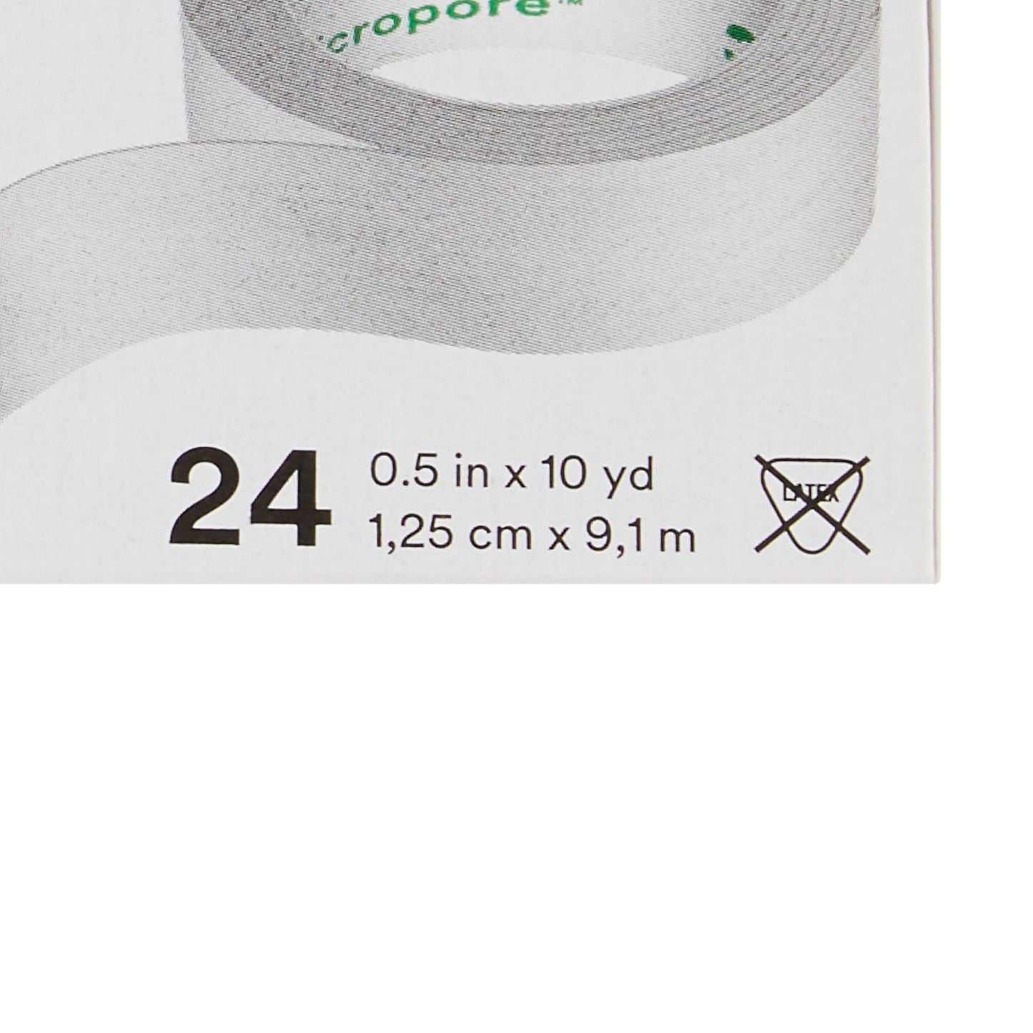 TAPE, ADHSV PAPER MICROPORE 1/2"X10YDS (24/BX) 3M