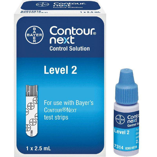 CONTROL, BLD GLUCOSEOSE CONTOUR N EXT LVL2 (12EA/CS)