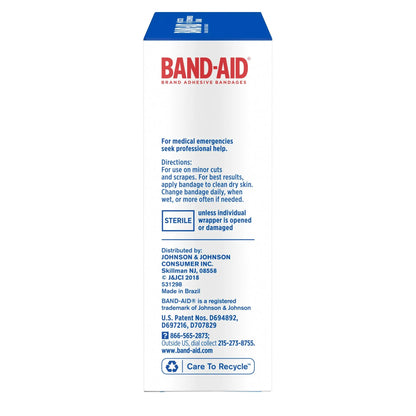 BANDAGE, ADH BAND-AID TRU-STAYPLAS 0.75"X3" (60/BX)