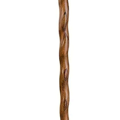 STICK, WALKING WOOD BRAZOS 58 TWISTED FITNESS WALKER BRN 58"