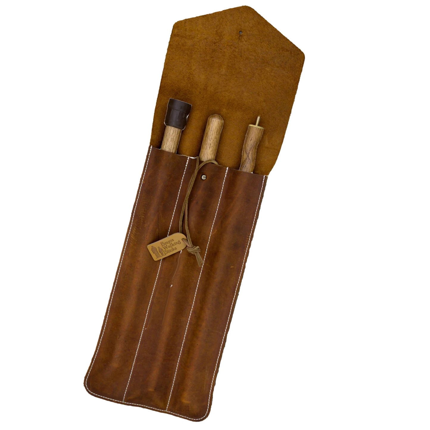 CASE, LEATHER F/BRAZOS TRAVELER'S STICK SOFT
