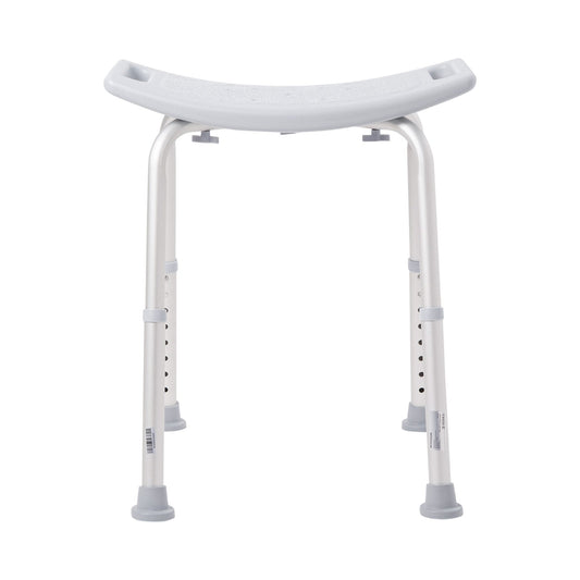 BENCH, BATH W/O BACK ALUMINUM FRAME 300LBS