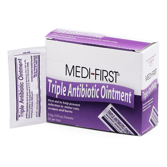 TRIPLE ANTIBIOTIC OINT 1/57OZ25/BX 36BX/CS