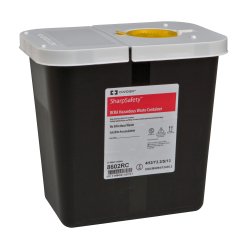 CONTAINER, SHARPS RCRA HAZ BLK2GL (20/CS)