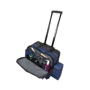 BAG MEDICAL ROLLING NAVY