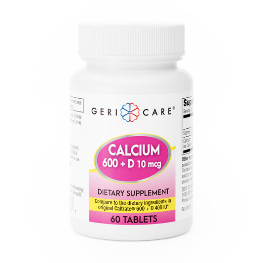 CALCIUM, TAB 600+D3 400IU (60/BT 12BT/CS)
