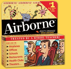 AIRBORNE HEALTH FORMULA, TAB (10/PK 72PK/CS)