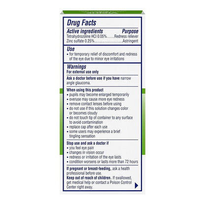EYE DROPS, VISINE AC .5OZ (36BT/CS) J&JOTC