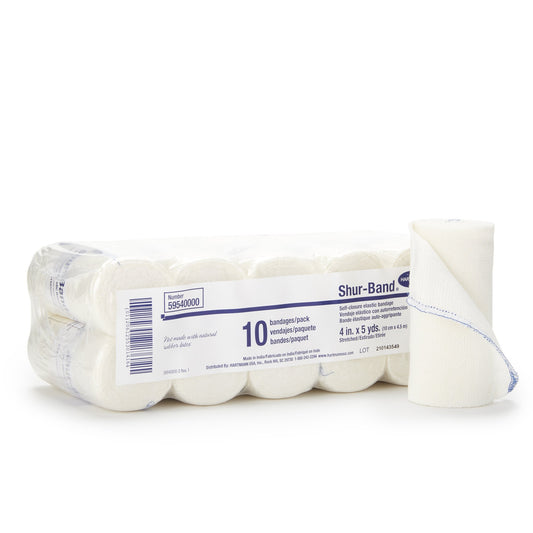 BANDAGE, ELAS SHURBND LF 4X5YDS (10/PK 6PK/CS)