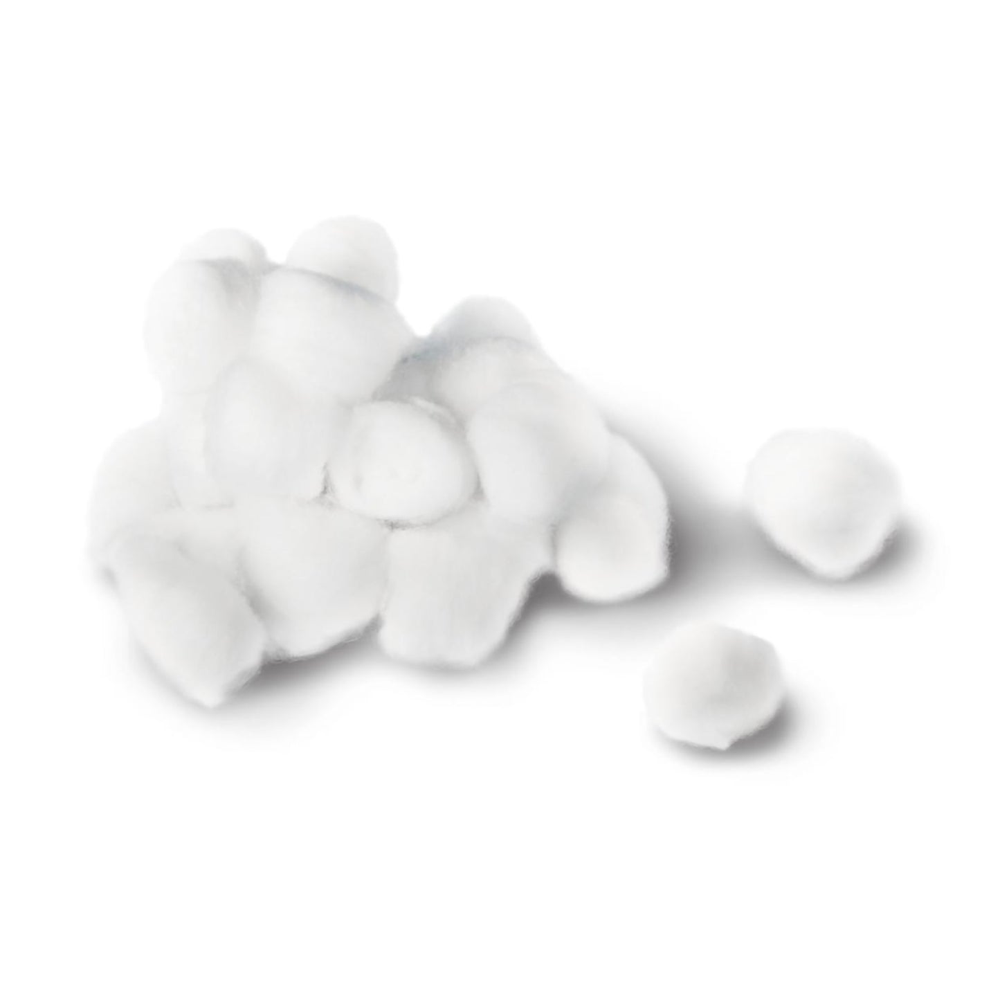 COTTON BALLS, N/S MED (2000/PK2PK/CS) EC