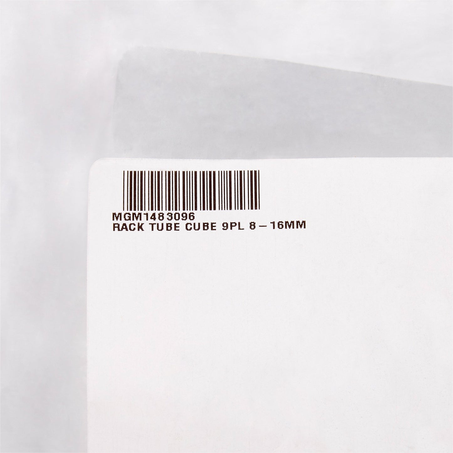 RACK TUBE CUBE 9PL 8-16MM