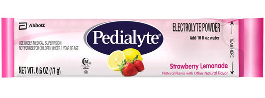 PEDIALYTE, PDR STRAWBERRY LEMONADE 17GM (6/PK 6PK/CS)