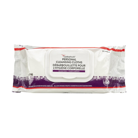 WIPE, PERSONAL FRAGRANCE FREE NON- FLUSH (96/PK 6PK/CS)