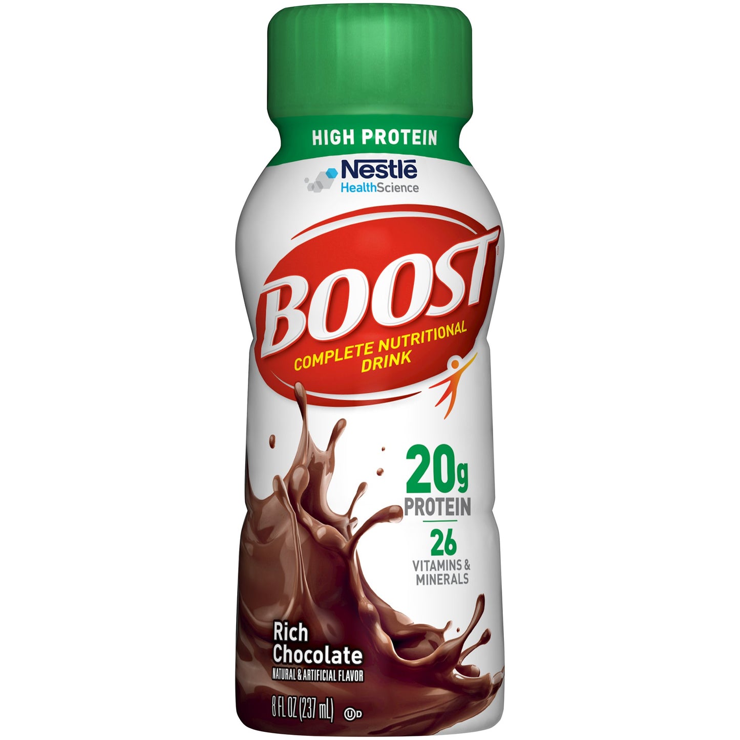 BOOST, HIGH PROTEIN CHOCOLATE 8OZ (6/PK 4PK/CS)