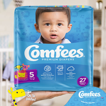 DIAPER, BABY COMFEES SZ5 (27/BG 4BG/CS)
