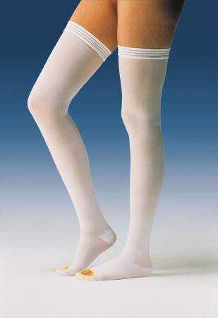 STOCKING,ELAS NYLON THIGH MED SHRT LNGTH