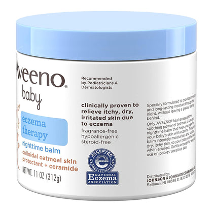AVEENO, BALM ECZEMA BABY NIGHTTIME 11OZ