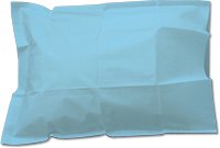 PILLOWCASE, FABRICEL/POLY BLU 21X30 (100/CS)