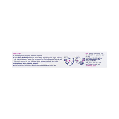 EFFERGRIP, CRM DENTURE ADHSV 2.5OZ