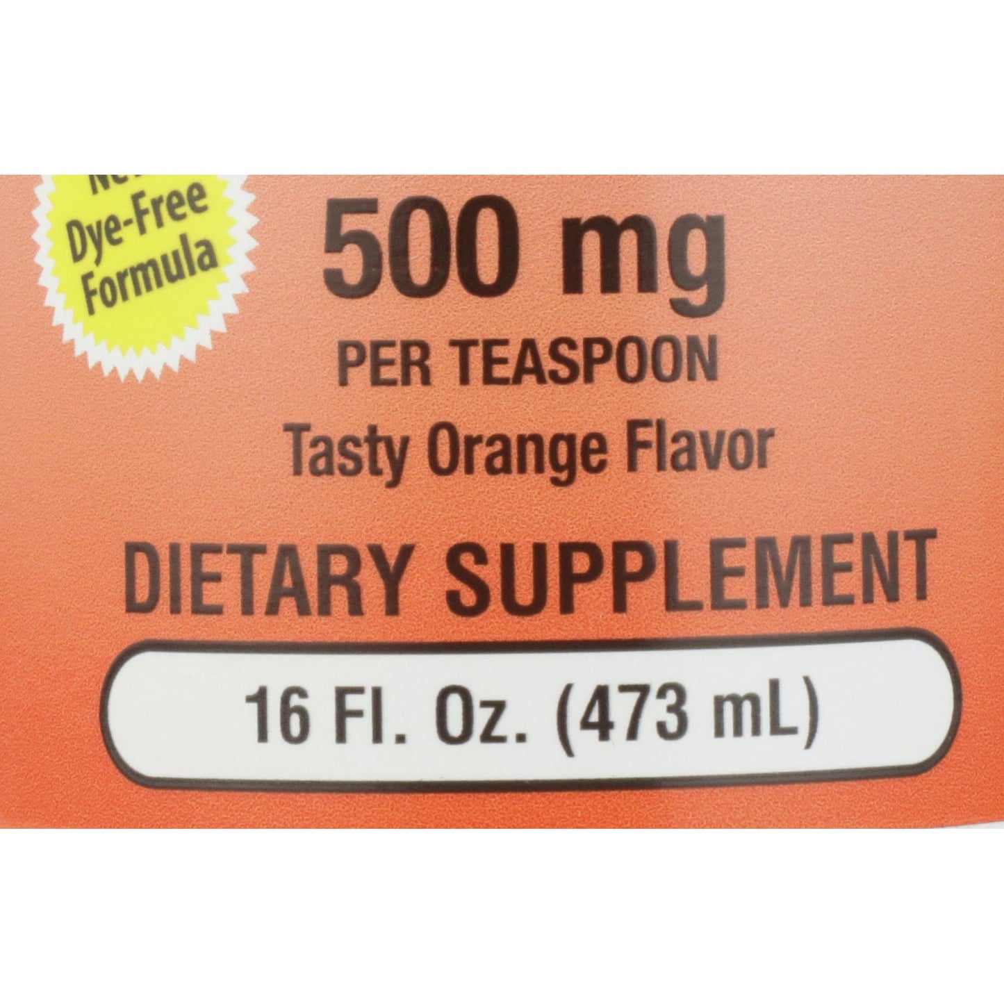 VITAMIN C, LIQ 500MG 16OZ (12/CS)