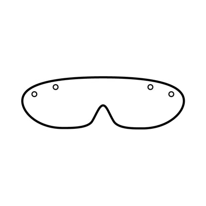 LENS, SF UV REPLCMNT (25/PK 10PK/CS)