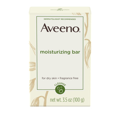 AVEENO BAR, W/OATMEAL DRY SKIN3.5OZ (24/CS) J&JOTC