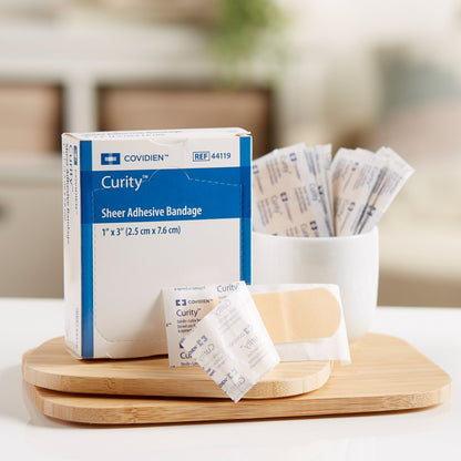 BANDAGE, ADHSV SHEER 1"X3" (50/BX 72BX/CS)