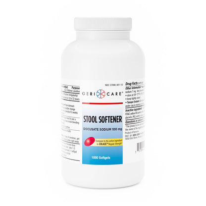 LAX DSS, SOFT GEL 100MG (1000/BT 12BT/CS)