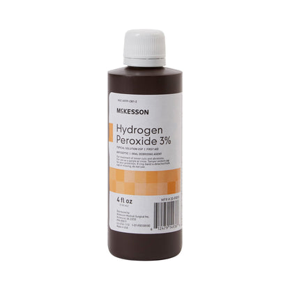 HYDROGEN PEROXIDE, 3% 4OZ (24/CS)