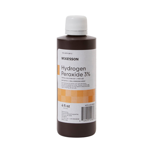 HYDROGEN PEROXIDE, 3% 4OZ (24/CS)