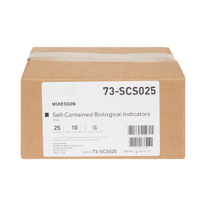 INDICATOR, BIOLOGICAL STEAM SLF-CONTAIN(25/BX 10BX
