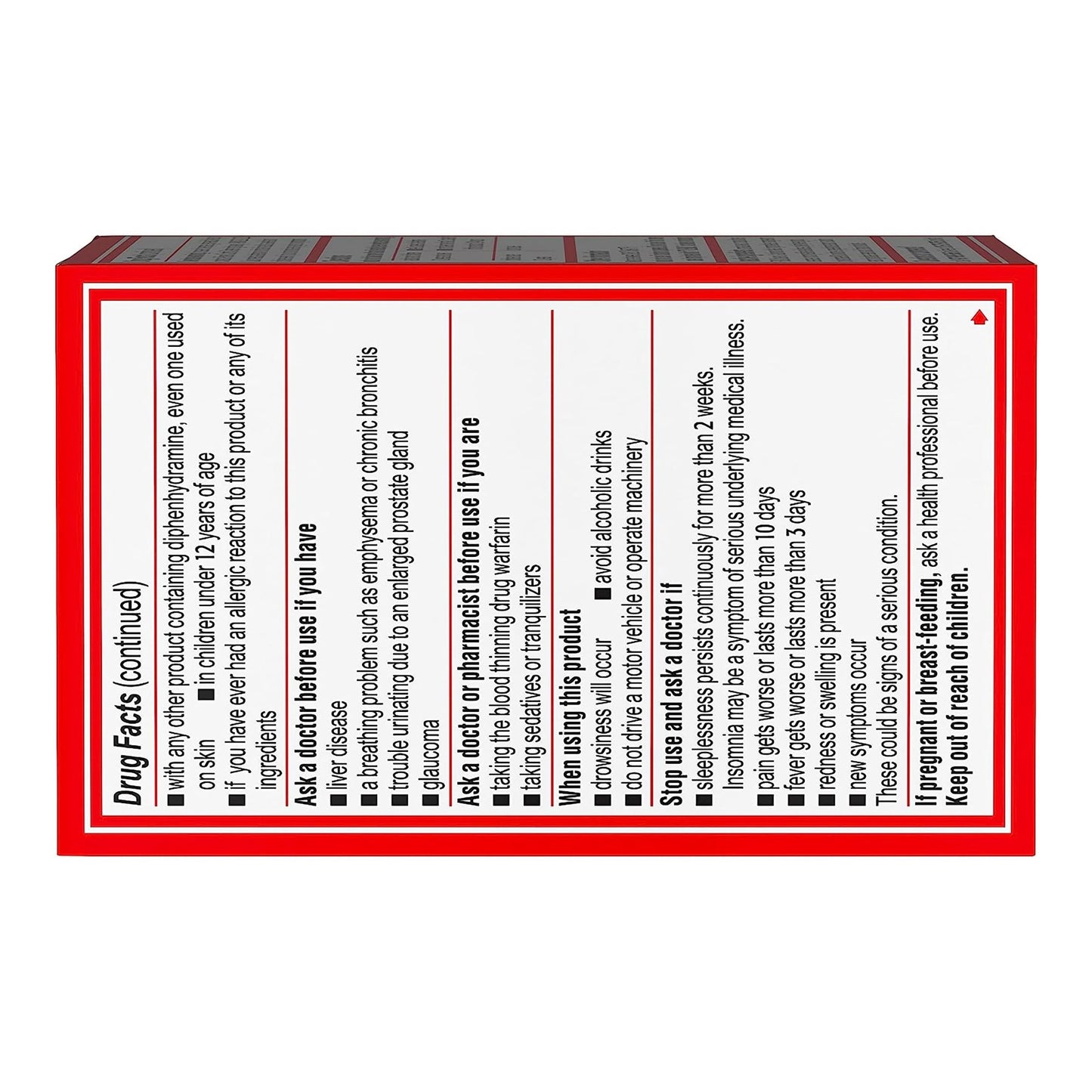 TYLENOL, CAP XS PM 500MG-25MG (24/BT)