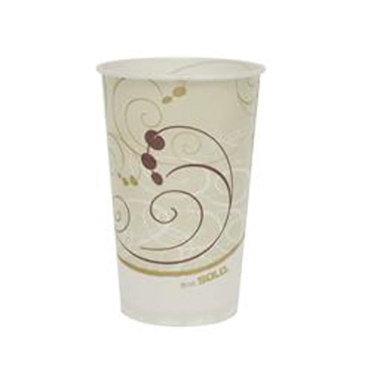 CUP, COLD SYMPHONY WAXD 16-18OZ (50/SL 20SL/CS)