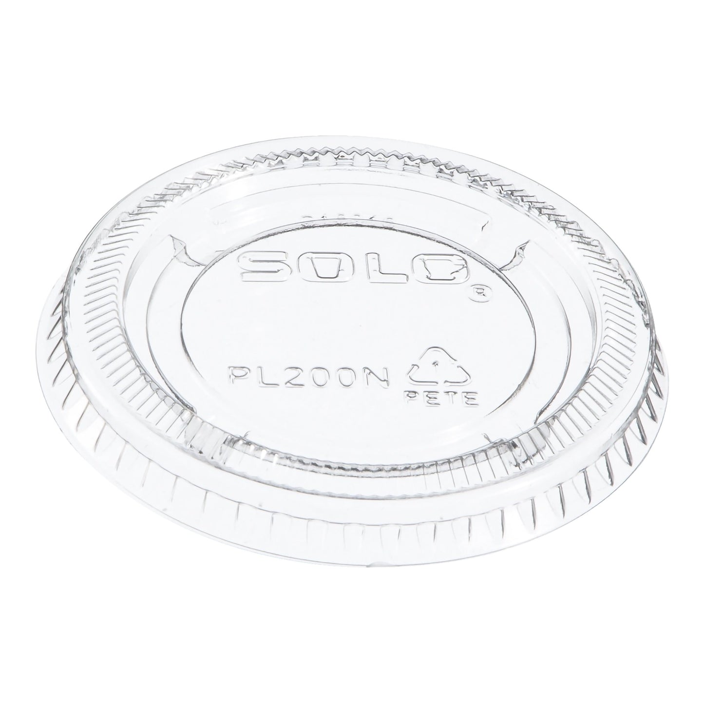LID, CUP SOUFFLE PLAS W/O SLOTCLR (125/SL 20SL/CS)